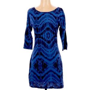 Express Black/Blue Small Dress